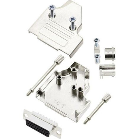 Kit embase SUB-D femelle Nombre de pôles: 26 encitech MHDM35-15-HDS26-K 6355-0060-12 180 ° fût à sou (1/2)