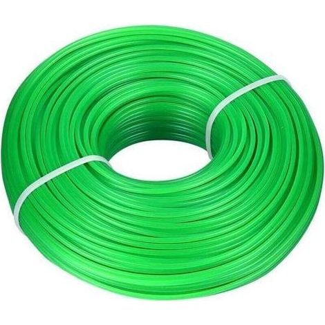 Paar universelle 1,6 mm x 100 m Nylon-Trimmerfadenspulen für elektrische Freischneider (1/4)