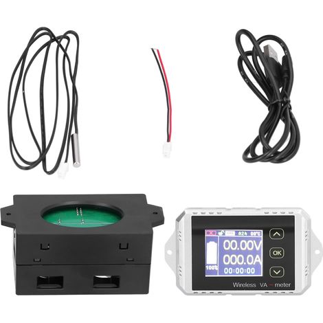 Testeur de capacité de batterie VAT-4300, indicateur de tension et de courant, compteur de coulomb (1/5)