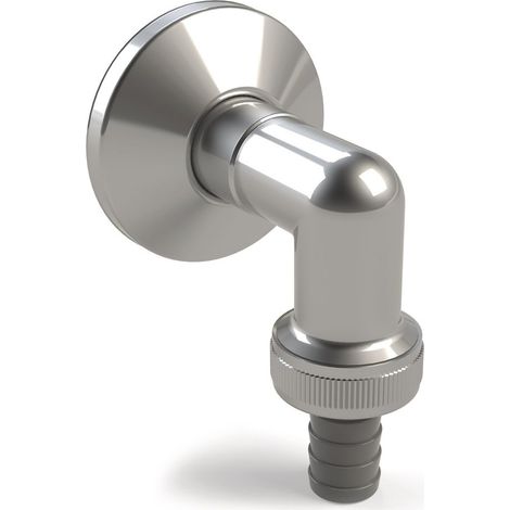 Kemper Anschlussbogen mit Rosette und Schlauchverschraubung, Figur J6105 570 00, für Frosti 570/571/572 DN 15, J61055700001500