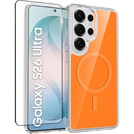 Funda para Samsung Galaxy S26 Ultra, MagSafe, Naranja (1/5)