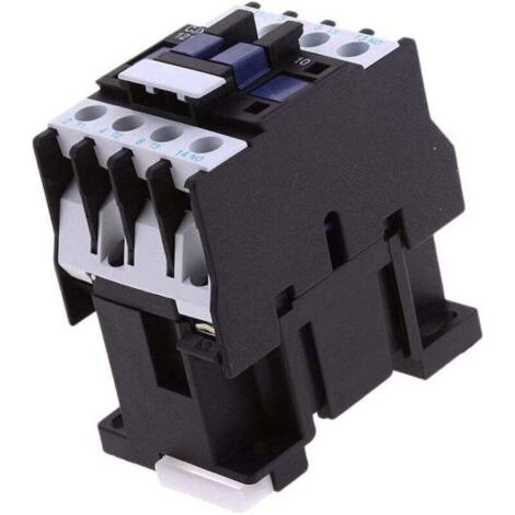 QORVA-CJX2-1210 220V 25A 50/60HZ Coil Motor AC Contactor 3 Poles Normally Open (1/3)