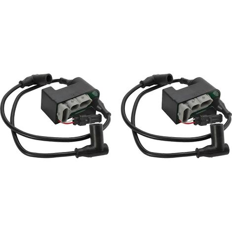 2 boîtiers CDI pour moto Ski-Doo Touring 500F et Summit 550F, avec bobine d'allumage (références 512060040 et 512060324). (1/5)