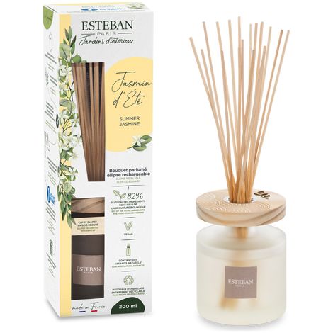 Bouquet Profumato Ellipse Gelsomino Estivo Ricaricabile 200 ml Esteban-Paris