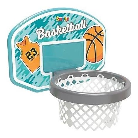 Smoby - Kinder-Basketballkorb - Smoby Rutschenzubehör - 3 in 1 - Ab 3 Jahren