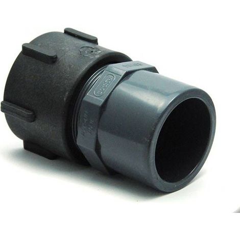 Raccord S60x6 femelle - PVC femelle 50/63 (1/2)