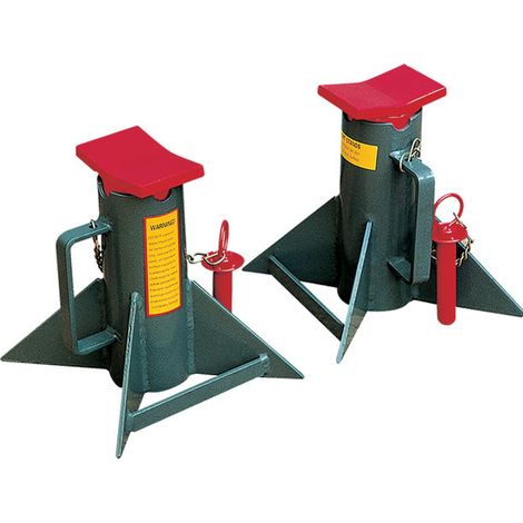 Chandeles Stockman HT9S pour matériel lourd 18000kg hauteur ajustable de 242 à 420mm