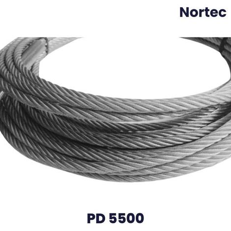 Repuesto Nortec: Cable de elevación de acero Nortec PD5500 (1/5)