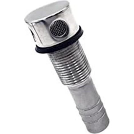 Trou d'air Droit Marin en Acier Inoxydable 316, Matériel De Yacht 16MM for L'échappement du Réservoir d'eau (1/4)