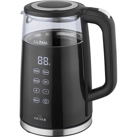 Bollitore elettrico con controllo della temperatura, 1,7 l, 2200 W, modello Zilner ZL-121 (1/5)