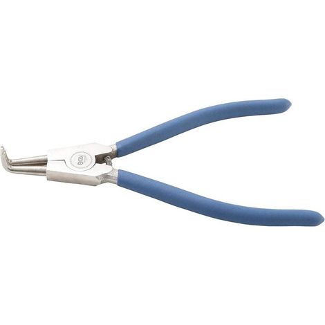 Pince pour Circlips Coudée 250 mm - Circlips Extérieurs - Précision et Maniabilité, Acier, Zones Difficiles - D-Work (1/5)