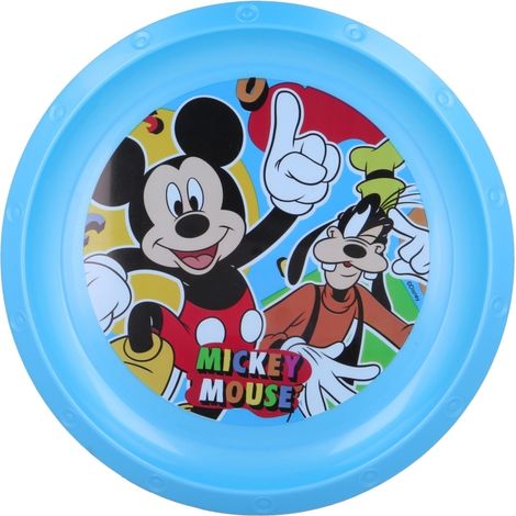 Assiette à dessert - MICKEY MOUSE - Mickey Mouse - Bleu - 1 pièce - Enfant (1/2)