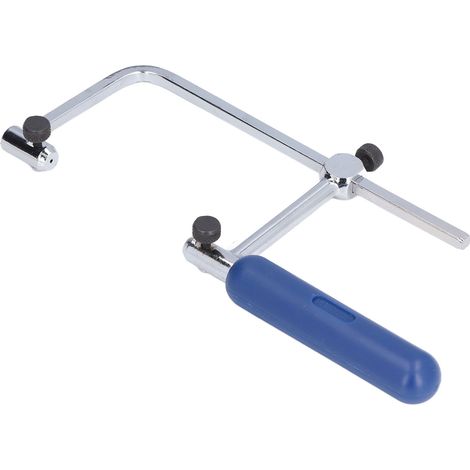 Cadre de scie en alliage d'aluminium et plastique en forme de U pour bijoutiers, idéal pour le travail du bois et l'artisanat. (1/5)