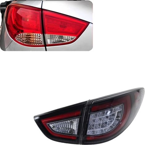 Feu arrière pour Hyundai IX35, matériau PP durable, tension de 12V (1/2)