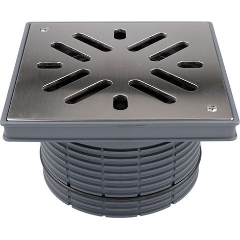 HL622 Aufs. d 195mm/240x240mm/ 226x226mm Edelstahl