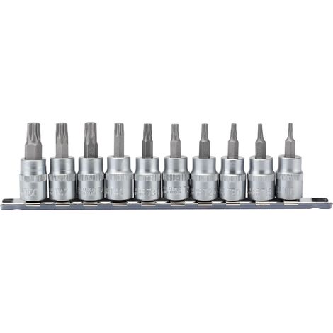 Draper TX-STAR® Plus 3/8" Square Drive Socket Bit Set (10 Pieces) - Model 16339 (1/5)