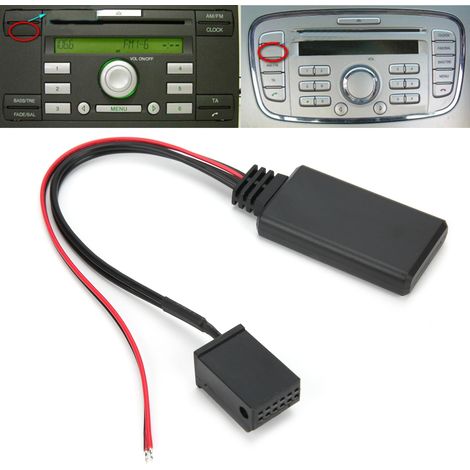Module Bluetooth 5.0 pour autoradio, adaptateur AUX-IN pour Ford Focus/Mondeo/C-Max/Fiesta/Fusion/Galaxy/Transit (NO.47) (1/5)