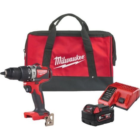 Kit trapano avvitatore con batteria M18 e borsa Milwaukee 4933500775