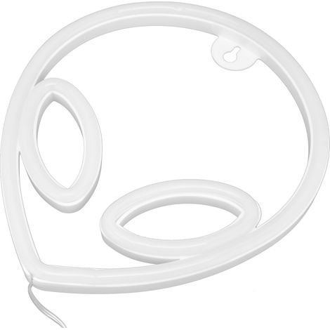 Enseigne lumineuse LED décorative Alien alimentée par USB, néon pour salon, chambre ou mariage (1/5)