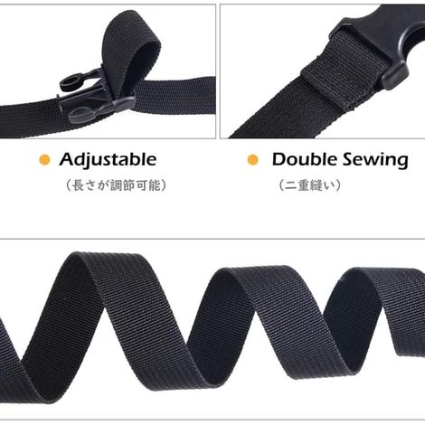 Snabbspänneband 25 mm surrningsband plast spärrband spännband for bagagesäing (1 m, noir - 25 mm - 8 styles)
