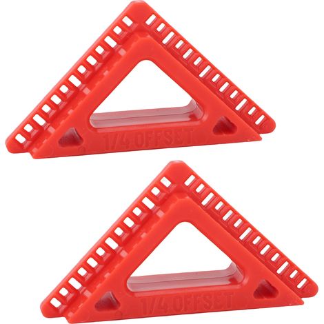 Outil de traçage pour moulures de portes et fenêtres (lot de 2) - 3/16 et 1/4 pouce - Outil de marquage pour le travail du bois (1/5)