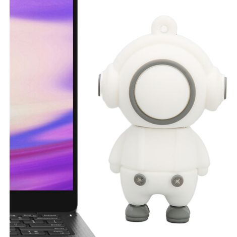 unidad flash USB con diseño de dibujos animados, interfaz USB 2.0, velocidad de lectura de 10 MB/s, velocidad de escritura de 20 MB/s, almacenamiento de archivos. (1/5)