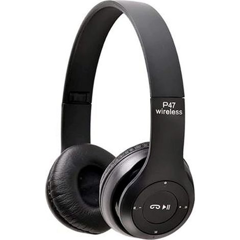 Écouteurs sans fil Bluetooth P47 5.0+EDR pliables et extensibles (1/5)