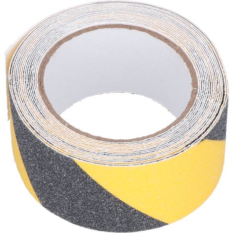 Non Slip Tape Outdoor High Friction Traction Safety Abrasive Adhesive Tapes 5 Meter LongYellow Black