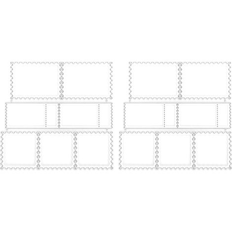 Irovami matrices de découpe en métal, pochoirs, cadres pour scrapbooking et gaufrage, gabarits pour cartes et papiers. (1/5)