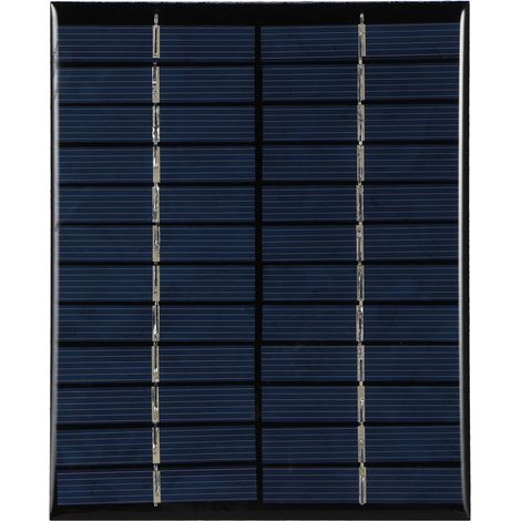 Panneau solaire 12V 2W polycristallin pour charge de batterie, projet scientifique DIY, module de lampe solaire (1/5)