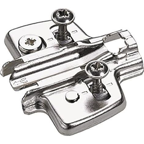 Plaque croisée Hettich STA vern.D=0,0mm - 9075070