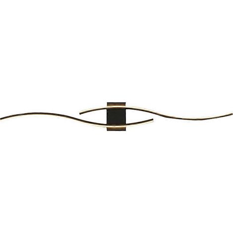 Applique murale minimaliste de luxe à bande, idéale comme lampe de chevet moderne et minimaliste pour salon ou comme éclairage mural pour téléviseur. (1/5)