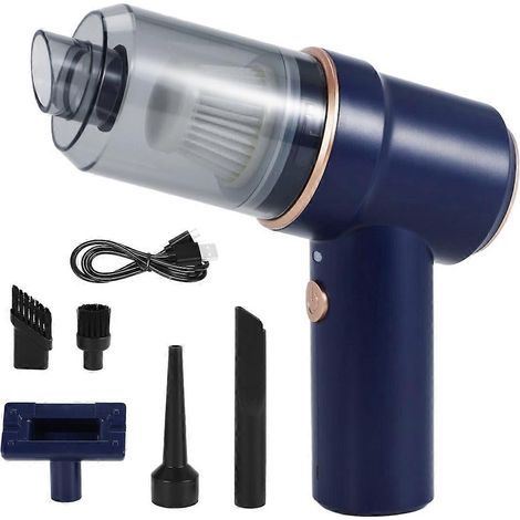 Aspirateur portatif sans fil pour voiture et maison. mini aspirateur sec et humide. pour poussière et sable. (1/5)