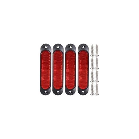 unidades de luces LED rojas de 12 V/24 V para la parte delantera y lateral, 27 LED, para remolques y camiones luces de señalización traseras LED para estacionamiento de camiones, autobuses, barcos, au