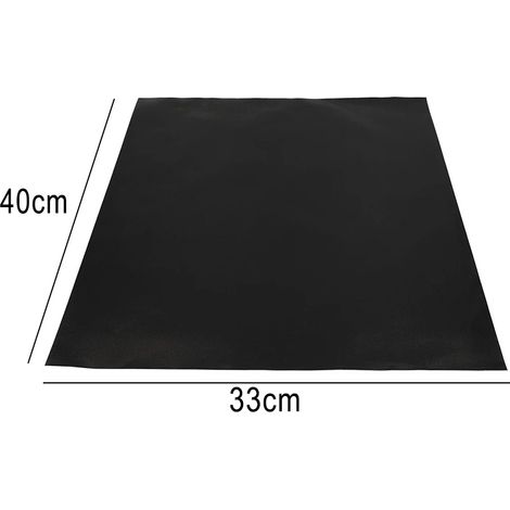 Tapis de cuisson rond/carré, 40 x 33 cm, résistant à la chaleur jusqu'à 260 °C.