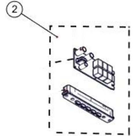 Ersatzteil - Elektronische Steuerung 3-stufig (eu Original) - - FALMEC