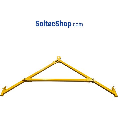 Ensemble de barre d’attelage pour container Compatible avec conteneurs 20 ft et 40 ft (1/5)
