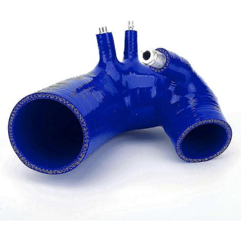 Kit de tuyau d'admission d'air en silicone bleu compatible avec les modèles Fiat Abarth 500 595 695 1.4L TurboJet de 2008 à 2023. (1/5)