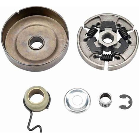 Kit Pignon + Embout d'Embrayage pour Tronçonneuse – Compatible Stihl MS210/MS230/MS250, 7 Dents, Pièces de Rechange Originales (1/5)