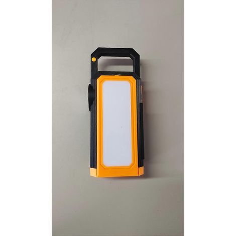 Lanterne de camping LED solaire rechargeable avec sortie USB, étanche IPX4, avec crochet et 6 modes d'éclairage. (1/4)