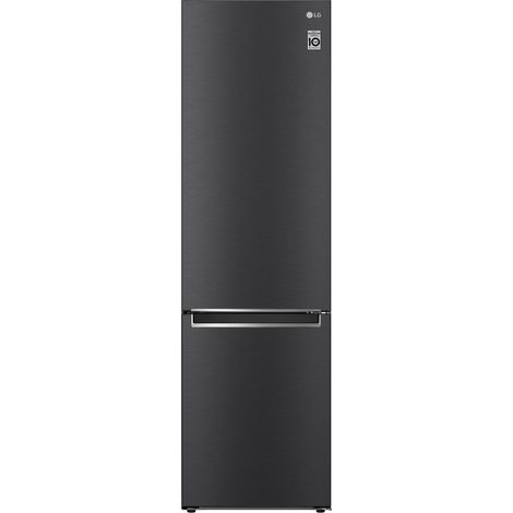 LG GBB72MCVGN Frigorifero combinato, Classe D, 384L, Wine Rack, No frost, Nero. Capacità netta totale: 384 L. Cerniera porta: Destra, Tipo di display: LED. Classe climatica: SN... - GBB72MCVGN.AMCQEUR (1/5)