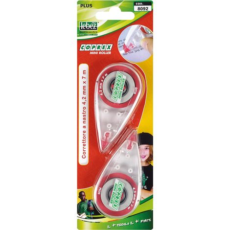 CORRETTORE A NASTRO nastro 4,2 mm x 7 mt- 10 blister  - LEBEZ