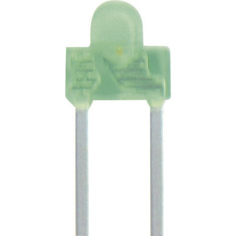 Kingbright L-2060GD LED bedrahtet Grün Gewölbt 1.8 mm 10 mcd 70 ° 20 mA 2.2 V (1/2)