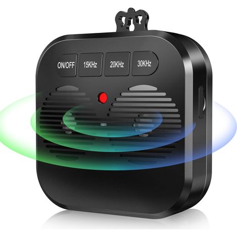 Dispositif anti-aboiements pour chiens. Répulsif automatique contre les aboiements de chiens avec 3 modes. Boîtier anti-aboiements à ultrasons rechargeable, silencieux sans danger pour l'homme. (1/5)