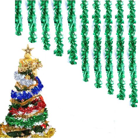 10 pièces Guirlande, Fil de fer flexible, Décoration brillante, Intérieur maison, Fêtes de Noël (1/5)