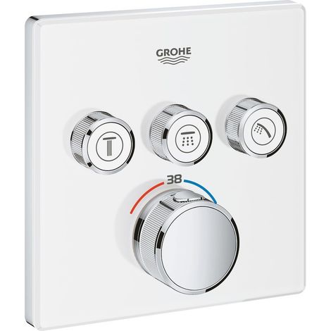Grohe Grohtherm SmartControl Thermostat mit drei Absperrventilen,