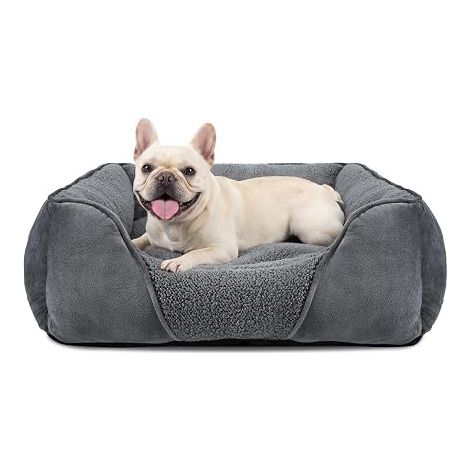 Panier Chien Petite Taille, 51x48x15cm, Lit Chien Lavable Lit Chien (1/5)