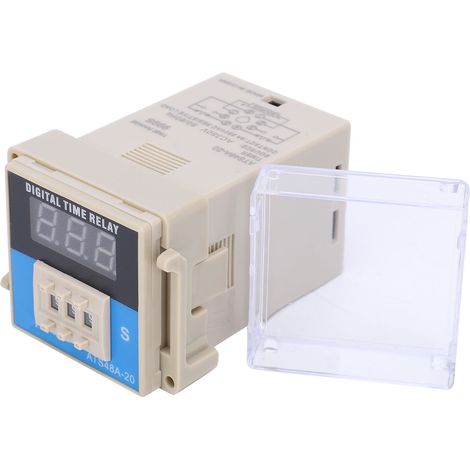 ATS48A-20-3D LED-Digitalanzeige-Zeitrelais, einstellbare Zeitverzögerung, Relais-Steuerkomponenten, AC 380 V (1/5)