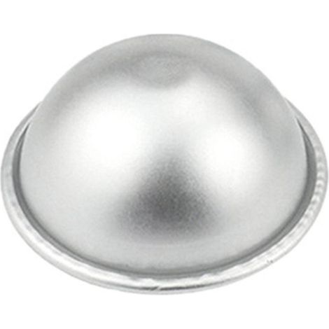 Moule à bombes de bain, moule à gâteau sphérique en aluminium 3D, moule à sucre pour décoration et pâtisserie, usage domestique et culinaire (1/4)