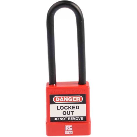 Consignation RS PRO 1 serrure Acier, anse de 6mm ( Prix pour 1 ) (1/4)